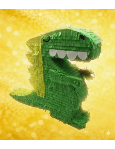 Green and Yellow Dinosaur