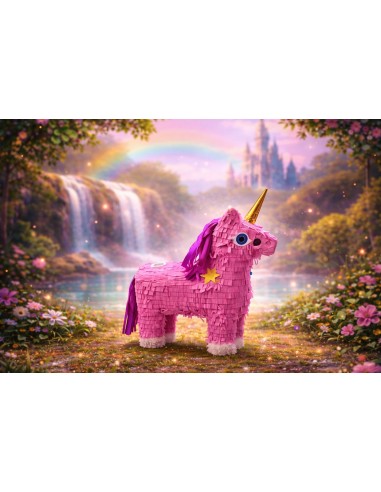 Licorne rose