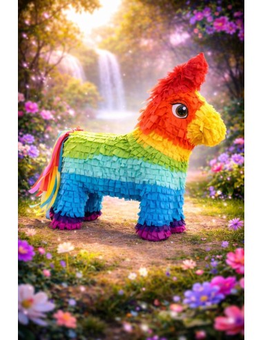 Rainbow Donkey