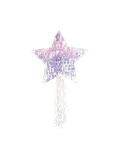 Shiny iridescent star