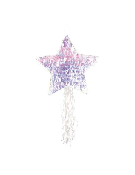 Shiny iridescent star